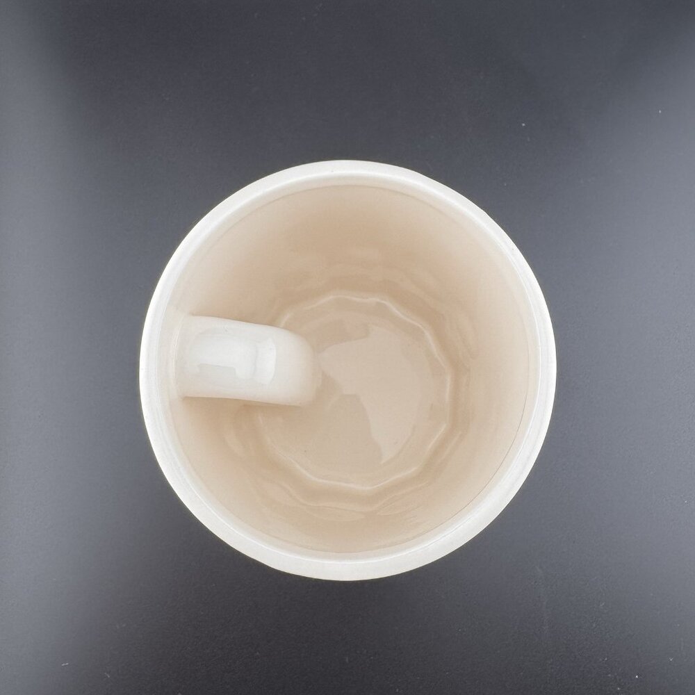 Vintage Ceramic “Polish Mug” Novelty Stoneware Mug Glossy - Handle Inside Cup! - Picture 7 of 8